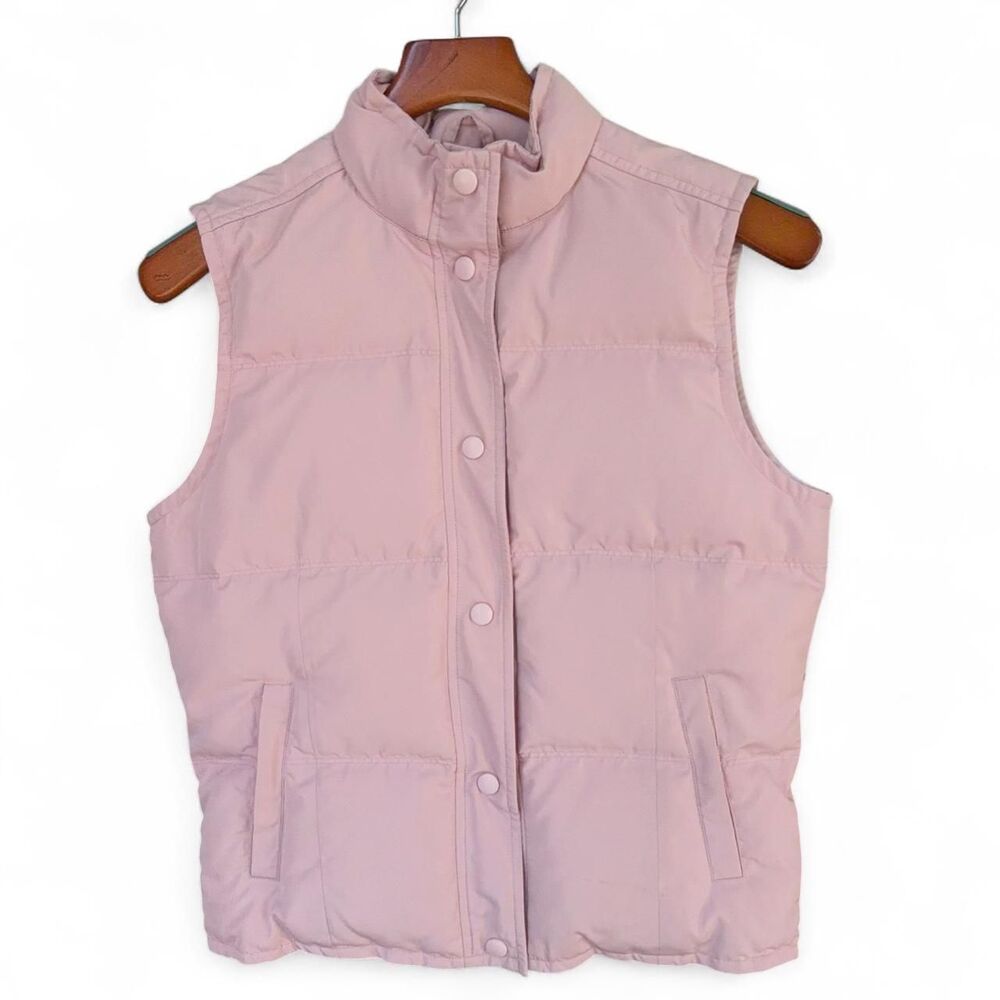 Halogen pink puffer vest Size S